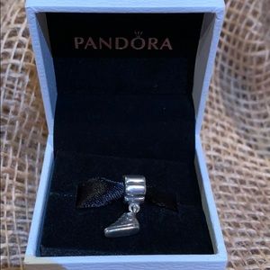 Pandora Sneaker Silver Dangle Charm (Retired)